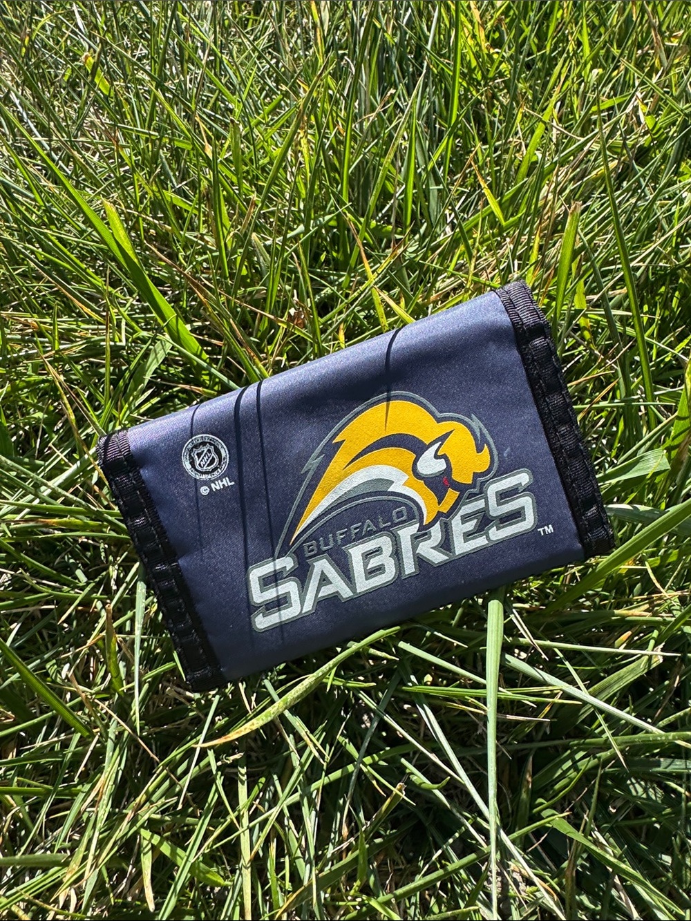 Vintage Buffalo Sabres Velcro Wallet / NHL / 2000s